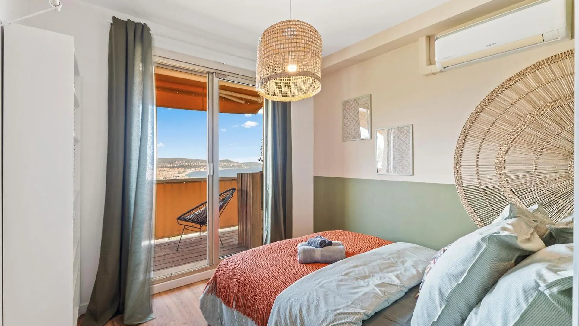 Nice Renting - Abbaye - Luxury Penthouse Sea View Pool Tennis Parking Appartement